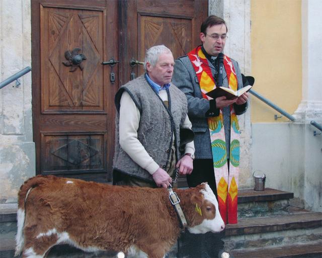 Haustiersegnung in St. Ulrich im Greith zu Maria Lichtmess | Foto: Johann Lampl