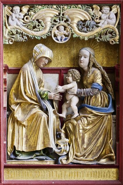 Anna Selbdritt (Anna und Maria mit dem Jesuskind) aus St. Anna am Masenberg, Pfarre Hartberg