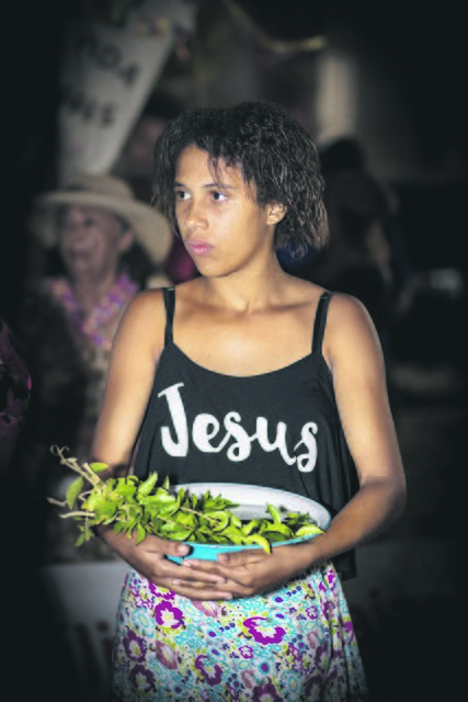 Jugendliche bekennen sich offen zu ihrem Glauben.  | Foto: Zerche