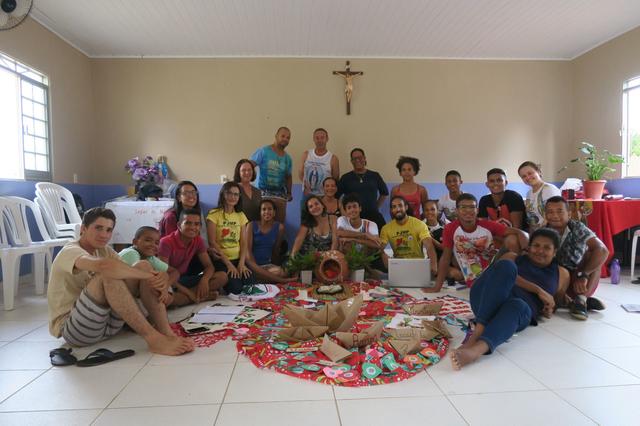 Gabriele und Elisabeth waren auch bei einer Versammlung der Jugendverantwortlichen für die Diözese in São Felix dabei.