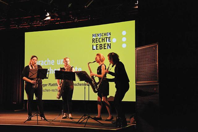 Vielfältiges Programm beim Vorarlberger Tag der Menschenrechte, u.a. mit der Formation „Glissando“. | Foto: Katholische Kirche Vorarlberg / Patricia Begle