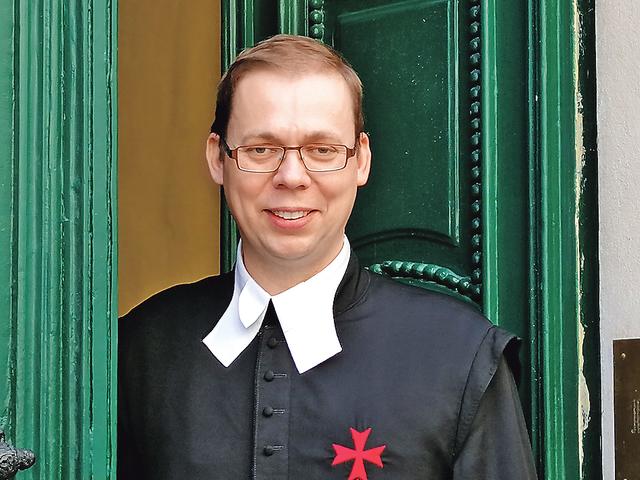 Pater Vaclav Sladek: „Fühle mich mitten in Wien wie in Tschechien.“ | Foto: Christopher Erben
