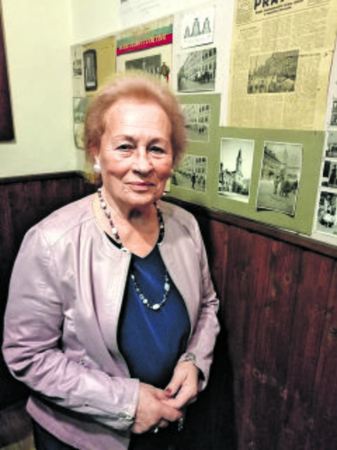Gemeindemitglied Magda Uher: „Dem Sankt Method-Verein gehört die Kirche.“ | Foto: Christopher Erben