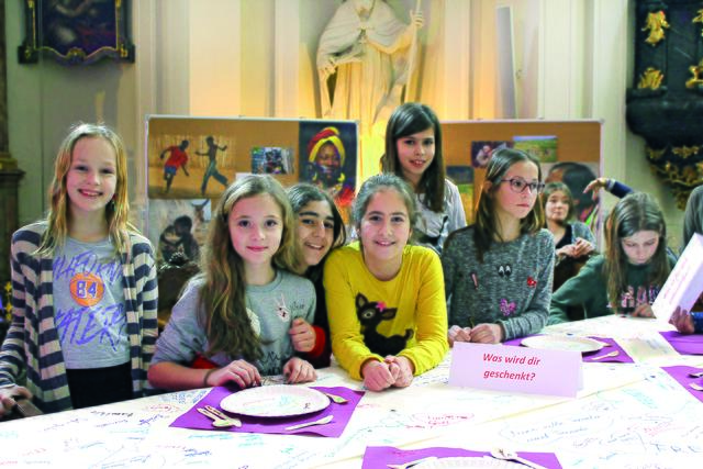 „Time out“ während der Fastenzeit in der Institutskirche der Mary Ward-Schule in St. Pölten. | Foto: zVg