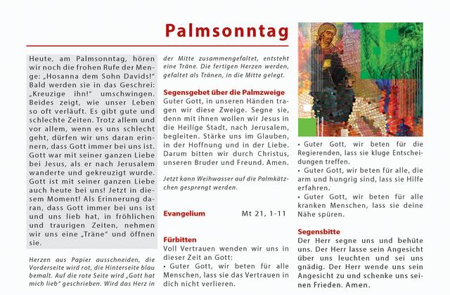 Gebetsheft für Hausandachten, Beilage zur Printversion des "martinus".