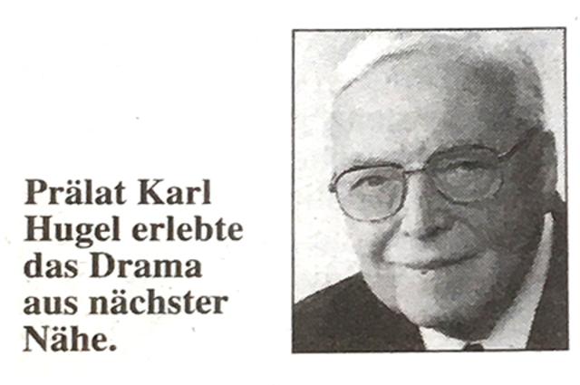 Karl Hugel wurde am 22. September 1912 in Wien geboren, er starb am 30. März 2000 ebendort.   | Foto: Archiv