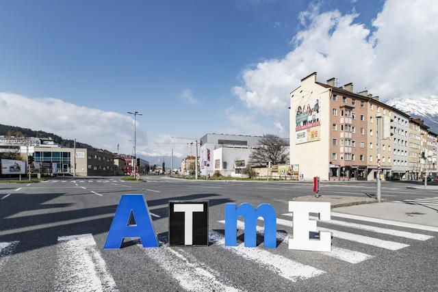 Das Kunstwerk „Atme“ stammt von der Künstlerin Karen Gleissner  | Foto: Gerhard Berger