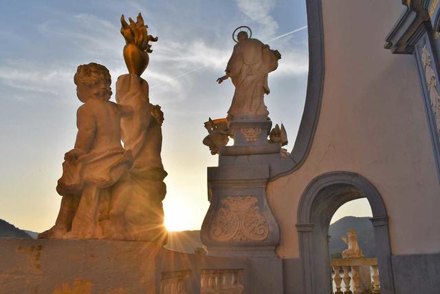 Abendstimmung im Stift | Foto: Stift Dürnstein