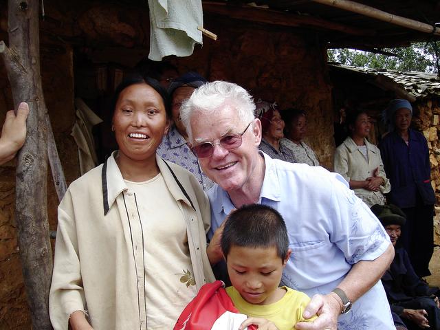 China ist das Lieblingsland von P. Robert Miribung, das er 15 Mal bereiste – auch zum Aufbau von Lepra- und Krankenstationen.