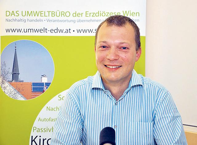 Markus Gerhartinger ist neu gewählter Sprecher der diözesanen Umweltbeautragten Österreichs.