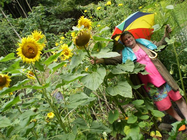 Egal bei welchem Wetter, mein Kraftort ist mein Garten in Oberweg bei Judenburg. Hier habe ich alles, was ich brauche. | Foto: Herbert Marak
