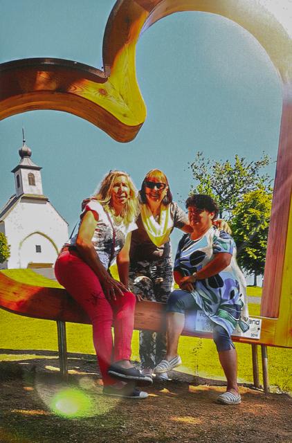 Ein Kraftort für viele: Wolfgangi bei Hollenegg Pfarre, unser Lieblingsplatz und meiner besonders. | Foto: Hildegard Kriegl