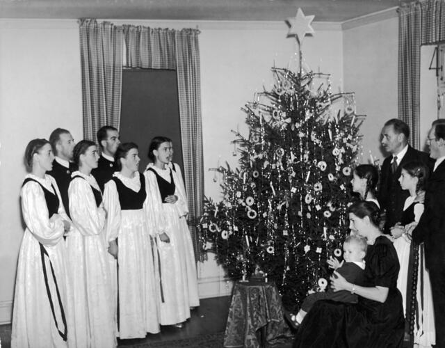Die Weihnachtskonzerte der Familie Trapp wurden in den USA zur beliebten Tradition. | Foto: Anonym/Imagno/picturedesk.com