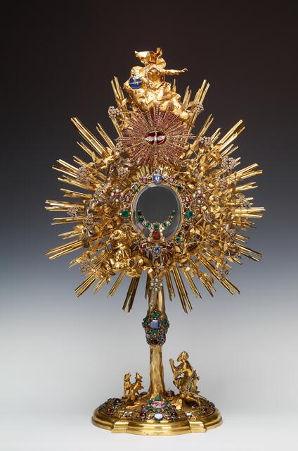 Schleiermonstranz von Johann Baptist Känischbauer 1714, Schatzkammer | Foto: Alexander Galler