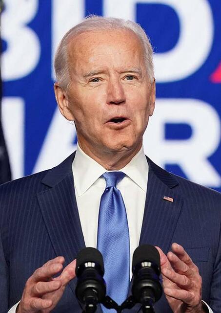 US- Präsident Joe Biden ist ein politisches und privates „Stehaufmandl“. | Foto: KEVIN LAMARQUE / REUTERS / picturedesk.com