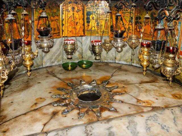 Bethlehem, wo der Stern der Menschheit aufging.