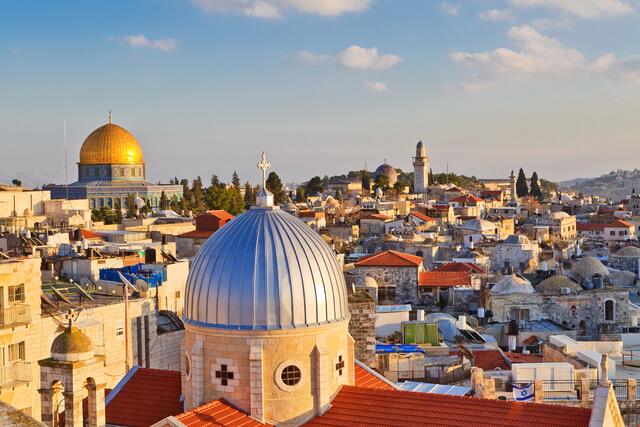 Blick über Jerusalem