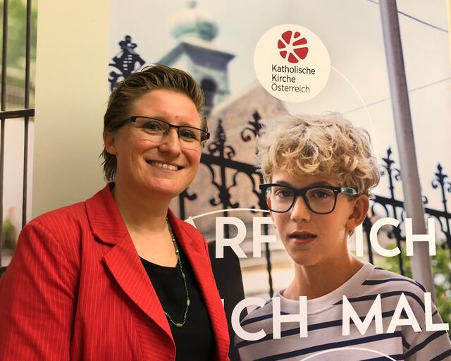 Hildegard Stofferin unterrichtet „Reli“ an der Bildungsanstalt für Elementarpädagogik in Bischofshofen. | Foto: RB/ibu