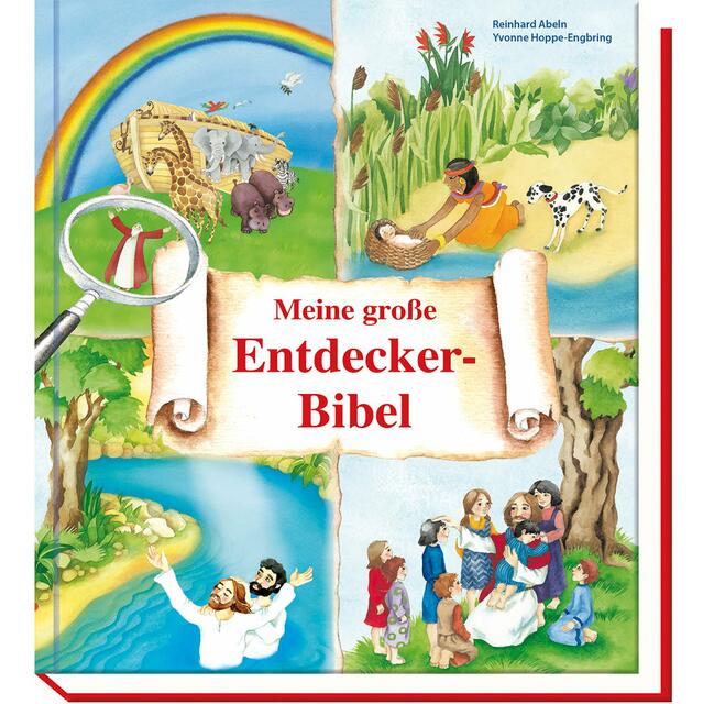 Meine große Entdecker-Bibel
Abeln/Hoppe-Engbring 25,70 Euro
Butzon &amp; Bercker

Diese große Kinderbibel lädt Mädchen und Buben ein, das Alte und Neue Testament in 75 spannend nacherzählten Geschichten und anschaulichen Illustrationen zu entdecken. Zusätzlich bietet der Band eine Zeitleiste der biblischen Geschichte, Landkarten zum Entdecken und viele weiterführende Informationen und Erklärungen. So werden die Geschichte Gottes mit seinem Volk und das Leben Jesu für Kinder lebendig.