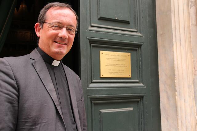 Michael Max ist Rektor im Kolleg Santa Maria dell‘ Anima. | Foto: RB/dap