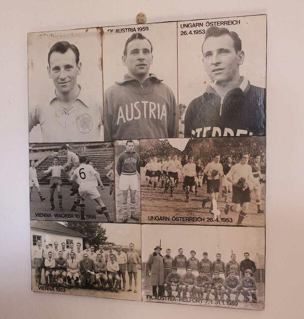 Fußballkarriere:  Mit der Vienna gewann Hans Menasse 1955 den Meistertitel. Sein Debüt in der Nationalmannschaft gab er im April 1953 bei einem 1:1 gegen Ungarn in Budapest. | Foto: Stefan Hauser