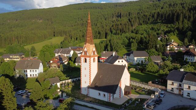 Die Pfarrkirche in St. Margarethen. | Foto: RB/privat
