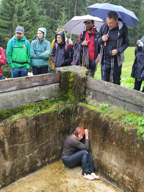 Die Zuschauer finden sich in unterschiedlichen Rollen wieder. | Foto: Katholische Kirche Vorarlberg / Simone Rinner