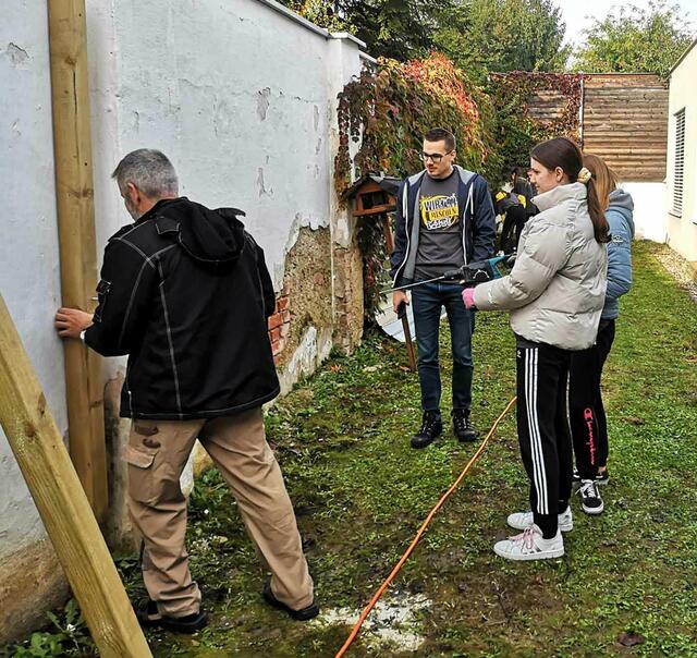  In Stockerau wurde ein „Sinnengarten“ angelegt | Foto: 72 Stunden ohne Kompromiss/ Daniel Furxer
