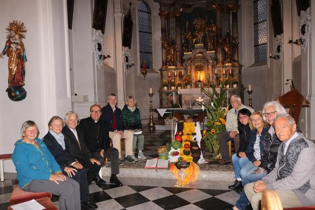 Zum runden Jubiläum kam auch Bischof Hermann in die Arzler Pfarrkirche.