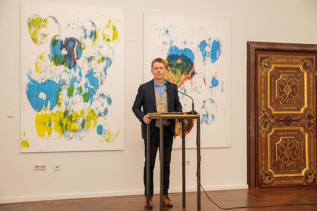 Johannes Rauchenberger führt in seiner Eröffnungsansprache am 19. Februar in diese Ausstellung ein.