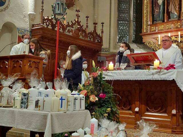 Darstellung des Herrn mit den Firmlingen in Althofen | Foto: Sabine Kahle 