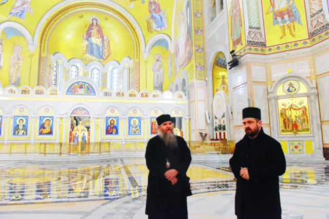 Sava-Kirche in Belgrad, die bald geweiht wird, mit 50 Mio. Mosaiksteinen. 
 | Foto: Wolfgang Zarl