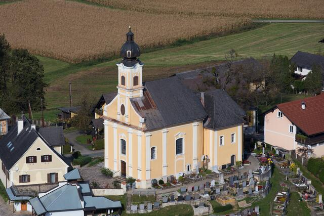 Die Pfarrkirche von St. Ulrich in Greith hat den heiligen Ulrich als
Pfarrpatron.