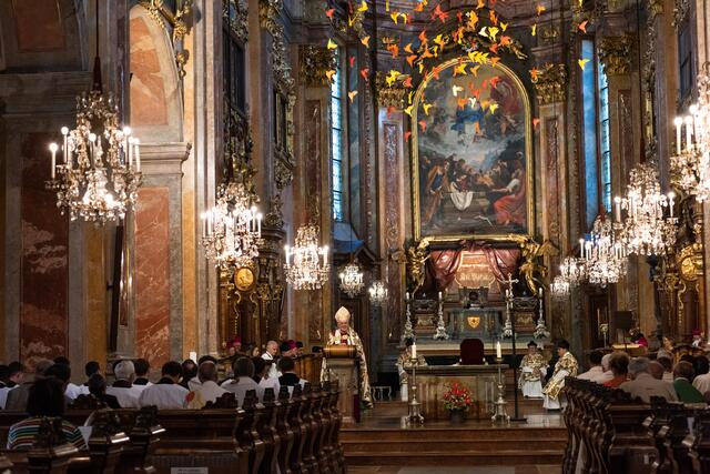 Festvesper im Dom zu St. Pölten. | Foto: Pressestelle Diözese St. Pölten