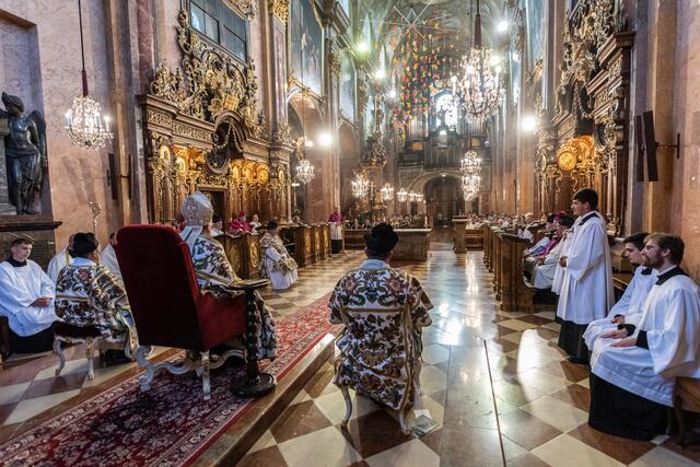 Festvesper im Dom zu St. Pölten. | Foto: Pressestelle Diözese St. Pölten