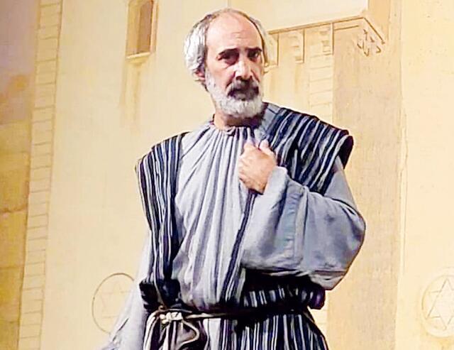 Mehr als ein Sündenbock: „Judas“ Michael Aulabauer. | Foto: Passionspiele Kirchschlag/Pfarre Kirchschlag