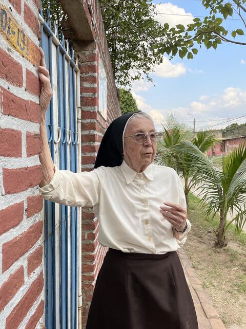 Zum Abschluss ein Stopp in Santa Cruz bei Sr. Clara Erlbacher in ihrem Heim für Mädchen, der Casa Maria Jacinta. | Foto: RB/ibu