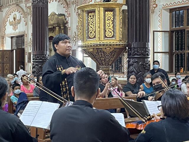 Konzert in der Kathedrale von San Ignacio. | Foto: RB/ibu