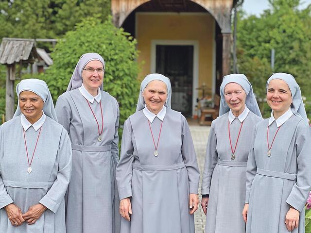Nachfolgerinnen der seligen Maria Theresia Ledóchovska: Die Schwestern von Maria Sorg. | Foto: RB/mih