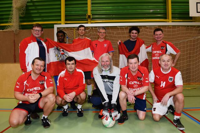 Training der Priesternationalmannschaft am 27. Jänner in Ybbs. | Foto: Wolfgang Zarl