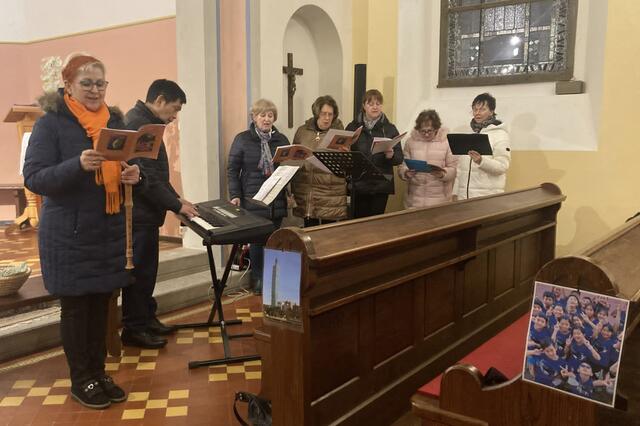 Bad Radkersburg. Evangelische Christuskirche mit Gesang der Schola. | Foto: Legenstein