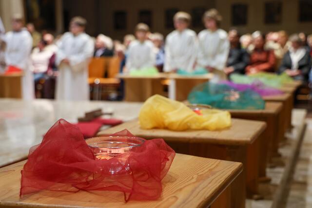 Symbolisch waren auch die Abwesenden einbezogen. | Foto: SR Kaiserwald