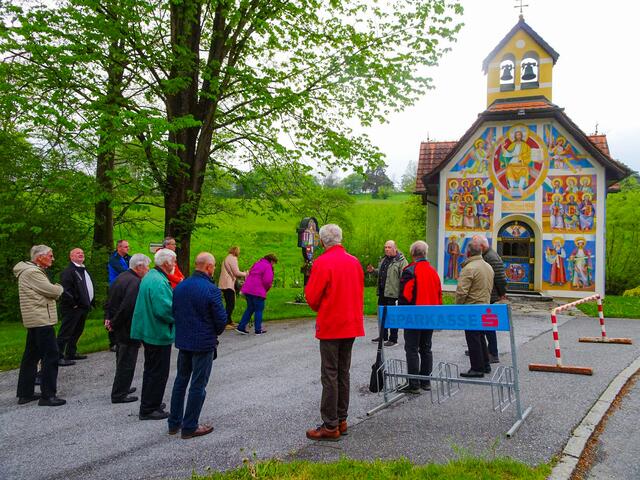 KMB-Maiandacht bei der Franz-Weiß-Kapelle in Tregist/Voitsberg. | Foto: Franz Windisch