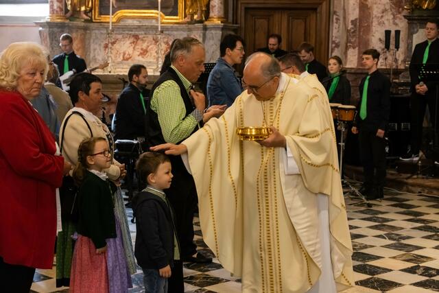 Zuversicht Leben. Das Motto des diesjährigen „Tag des Lebens“ möchte dazu ermutigen, dem Leben mit Zuversicht zu begegnen. Bischof Krautwaschl feierte einen Gottesdienst in Rein. | Foto: Neuhold