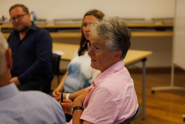 Bei Florian Krizaj und Gudrun Isaak war die Begräbnisliturgie Thema. | Foto: Neuhold