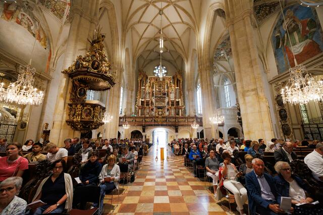 Alle Teilnehmenden feierten im Anschluss im Grazer Dom einen festlichen Gottesdienst unter aktiver Beteiligung vieler. | Foto: Neuhold
