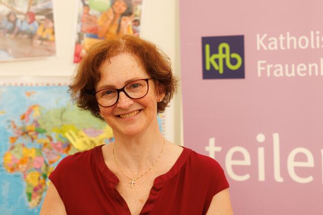 Barbara Wendl für die Aktion Familienfasttag der Katholischen Frauenbewegung. | Foto: Neuhold