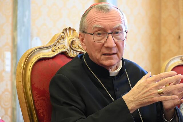 Kardinalstaatssekretär Pietro Parolin ermutigt Christen im Nahen Osten, sich nicht als Minderheit zu sehen. | Foto:  Kathpress/Wuthe