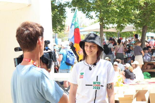 Aus Lissabon berichtete für das Sonntagsblatt Michaela Gsell, die vor Ort auch dem ORF Rede und Antwort stand