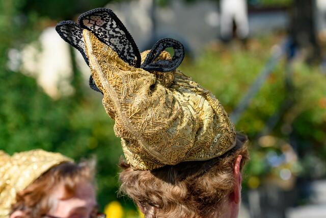 Reich bestickte Goldhaube | Foto: Wolfgang Simlinger